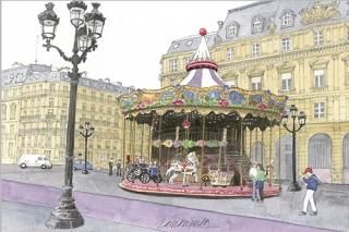 ジュール・カワイエス、花と果物、希少画集画、新品額装付 海外の風景 - ヴィラデストワイナリーオンラインショップ