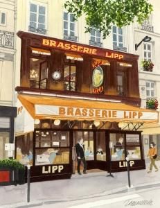 デュノワイエ ・ ド ・ スゴンザックのリトグラフ　パリ狂騒の時代・カフェ風景 アール・デコと東洋 1920-30年代・パリを夢みた時代 | nostos