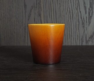 フリーカップ（生地肌グラデーションブラウン）