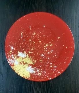 եåȥץ졼(D)() (4) Flat plate (D) (gold leaf) (4 colours)