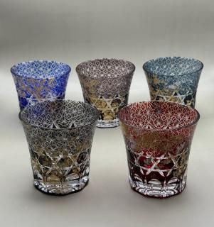 KR(G)-030Hakumai kiriko tumbler (5 colours)