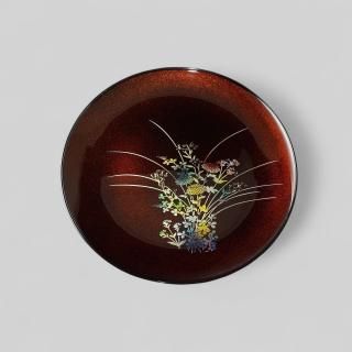ݾ3Round small plate autumn grasses ( 3 colours )