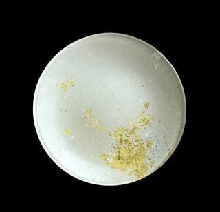 ݾѡۥ磻ȡʶRound small plate pearl white (gold leaf)