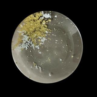 ꥢSmall plate Clear gold leaf