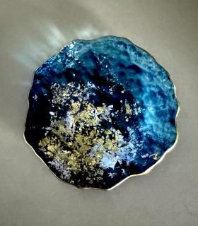 Ʀåǡ4Small dish with rim rock gradient (4 colours)