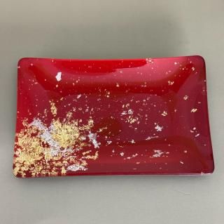 Ѿʶ)3 Small square plate (gold leaf) (3 colours)