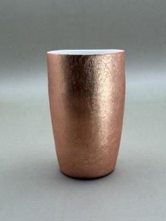 ǻơYOSHIHIKO FUJII ݤ Ž Ƽ MINOYAKI + YOSHIHIKO FUJII Teacup Gilding with copper leaf