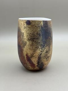 ǻơYOSHIHIKO FUJII ݤ Ž ޥ MINOYAKI + YOSHIHIKO FUJII Teacup Gilding with Spotted
