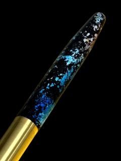 ǯɮܡڥFountain pen/ballpoint pen Rainbow foil
