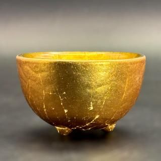 T-249 ӡɥ­֡  ŽꡡBeidoro  three-legged cup  gold  gilded