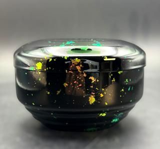 եܥ롡Covered bowl Rainbow foil