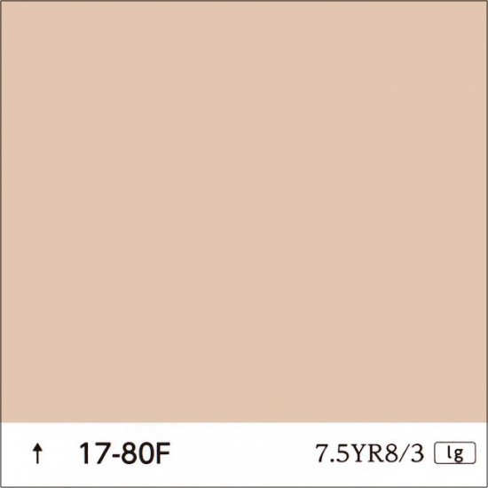 日塗工　17-80F　淡彩 - ロックペイントの塗料の調色・見本合わせの通販なら【調色一番】