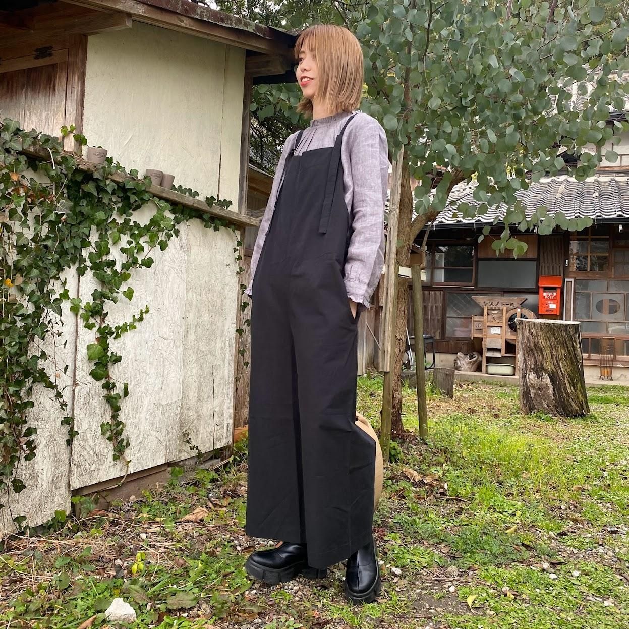 YURK】コットンリネンサロペット - リネン服と暮らしの雑貨|麻と木と・・・