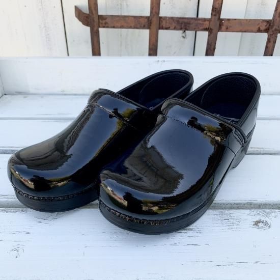 dansko/ダンスコ Professional Patent Black-天然素材の dansko/ダンスコ Professional Patent Black-天然素材の