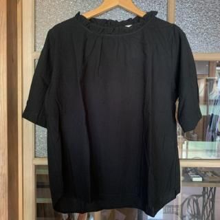 slone square 58013 スロンスクエア 100/2細ストライプ衿リボン通し6分袖ブラウス 10％offクーポン配布中 slone square 58013 スロンスクエア 100/2細ストライプ衿リボン