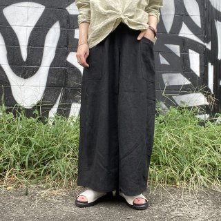 【slone square】日本製<br>裾タックポケット付き<br>パンツ