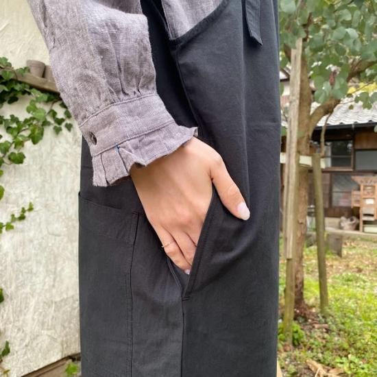 Du noir】コットンリネンサロペットを使った人気ファッション