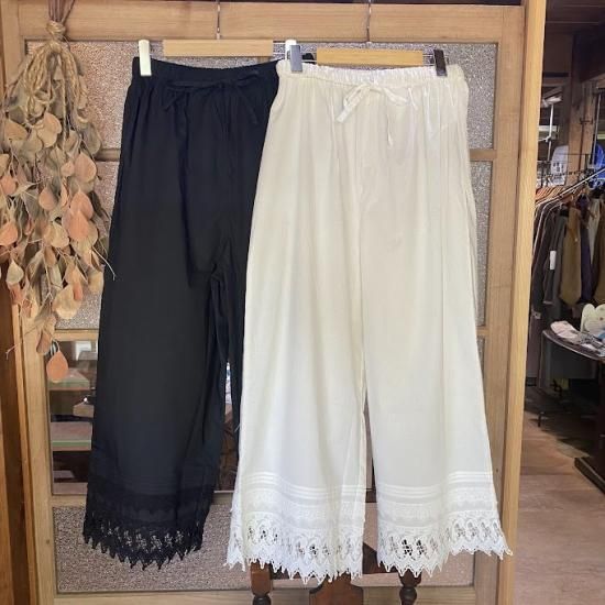 D*g*y/ ディージーワイ レースペチパンツ -リネン服と暮らしの