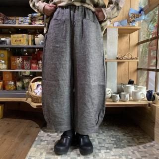 パンツ - ワイド、ガウチョ - 天然素材のナチュラル服と雑貨|麻