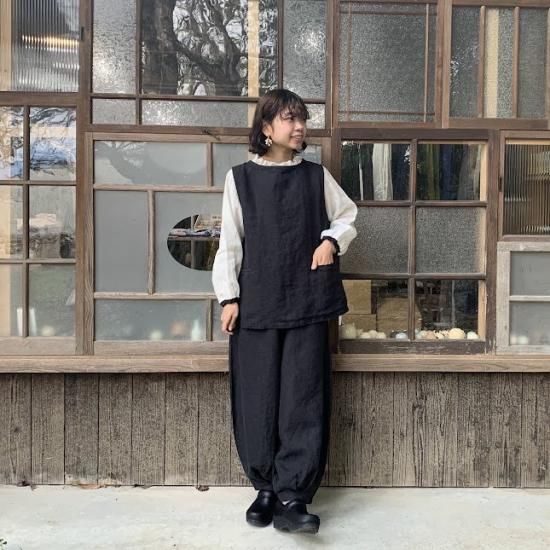 08Mab/ゼロハチマブ リネンバルーンパンツ-リネン服とくらしの