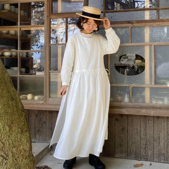 ARMEN アーメン　リネンへリンボーンエプロンワンピース　オフホワイト　麻 楽天市場】【sold out】ARMEN（アーメン）LINEN HERRING BONE