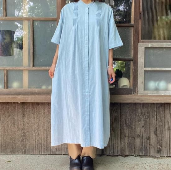 YURK】ラミータックワンピースーリネン服と暮らしの雑貨「麻と木