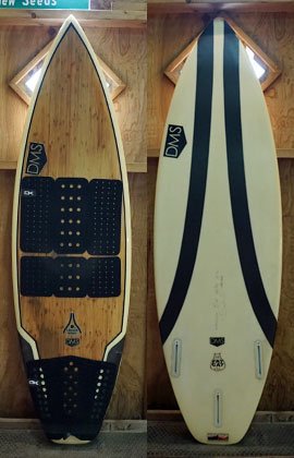 【中古】 DMS Surfboards FAT CAT 5'6