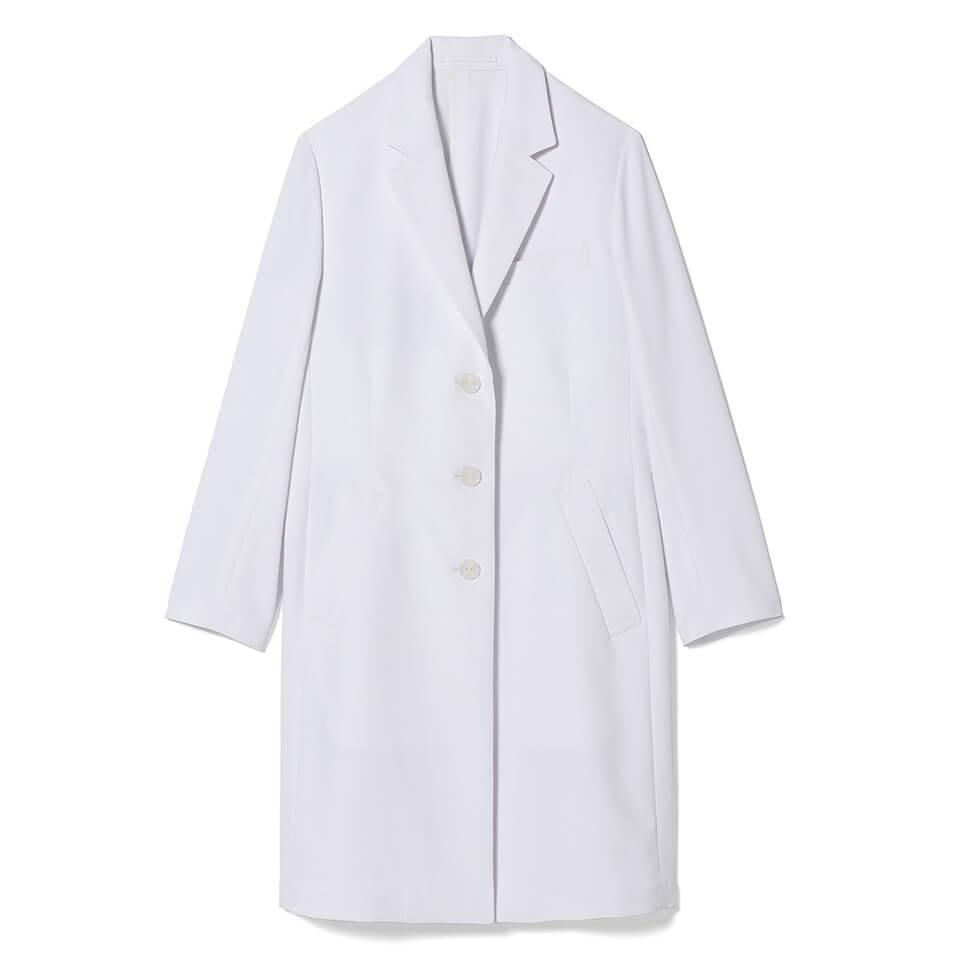 美品　ユナイテッド　アローズ　 コート　ホワイト　36size ドクターコート MEN | 清潔感と気品 - ID UNITED ARROWS