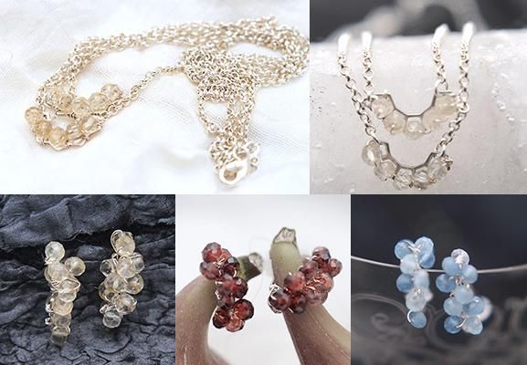 ビーズバランス♡フローラ ネックレス 天然石キット ビーズバランス♡フローラ ネックレス 天然石キット