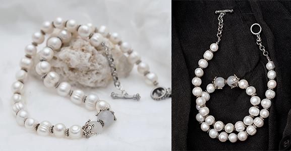 2512054天然石ビーズアクセサリー アレクシアンW