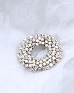 ビーズバランス♡フローラ ネックレス 天然石キット ビーズアクセサリー、天然石ビーズネックレスのキットやパーツ