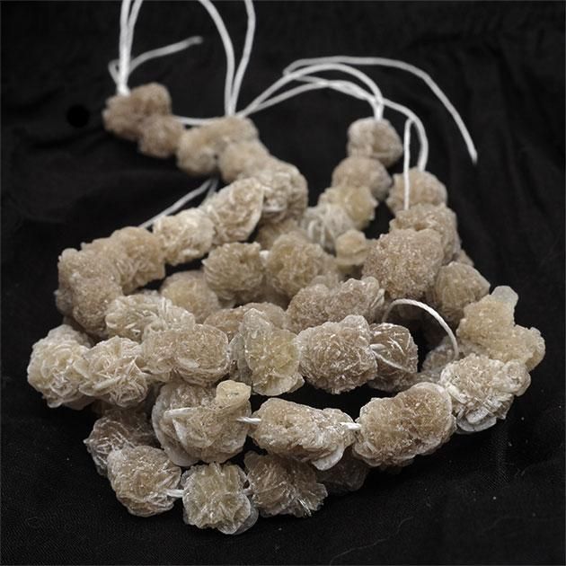 ビーズバランス♡フローラ ネックレス 天然石キット ビーズアクセサリー、天然石ビーズネックレスのキットやパーツ