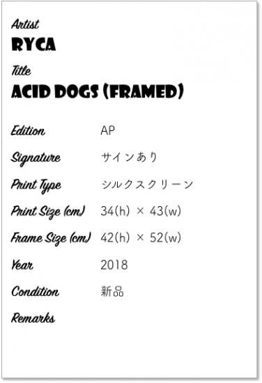 贈り物 RYCA acid dogs ライカ - 通販 - www.honduraslegal.com