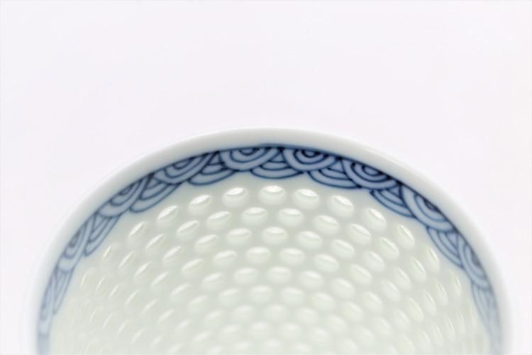 丹心窯 水晶青海波 湯呑(大)