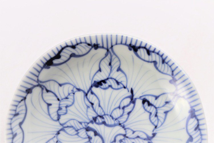 ☆そうた窯　染付花弁紋　3.5寸深皿 画像サブ3