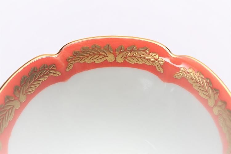 幸楽窯 錦緋色ベルサイユ コーヒーC/S