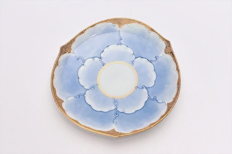 文山窯 金牡丹 輪花コーヒーC/S 文山窯 金牡丹 輪花コーヒーC/S