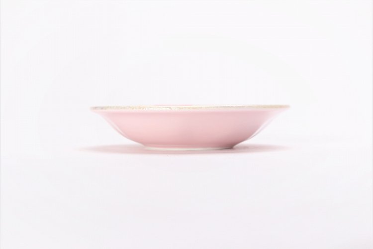 ☆田清窯　薄ピンク釉虹彩桜　茶器セット 画像サブ10
