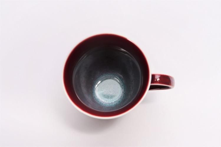 真右ェ門窯 辰砂 マグカップ(木箱付) 真右ェ門窯 辰砂 マグカップ(木箱付)