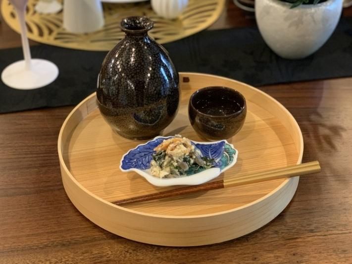 真右ェ門窯 油滴天目 半酒器(木箱付) 真右ェ門窯 油滴天目 半酒器(木箱付)