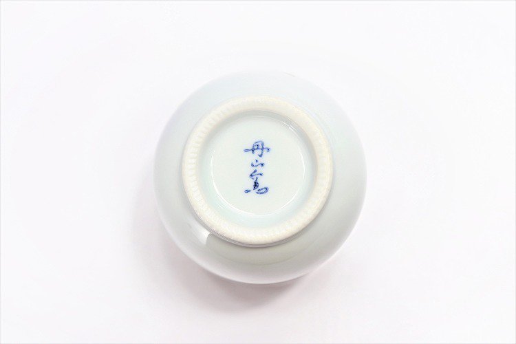 〇誕生花シリーズ　白サザンカ　茶碗・湯呑セット　(12月誕生花)(化粧箱入り) 画像サブ11