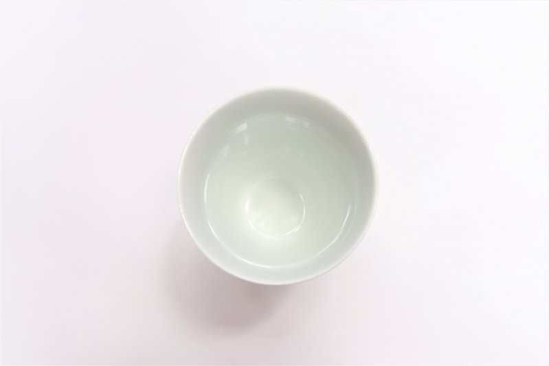 ☆楽々シリーズ　ラスター山茶花(青)　茶碗・フリーカップセット　(化粧箱入り) 画像サブ10
