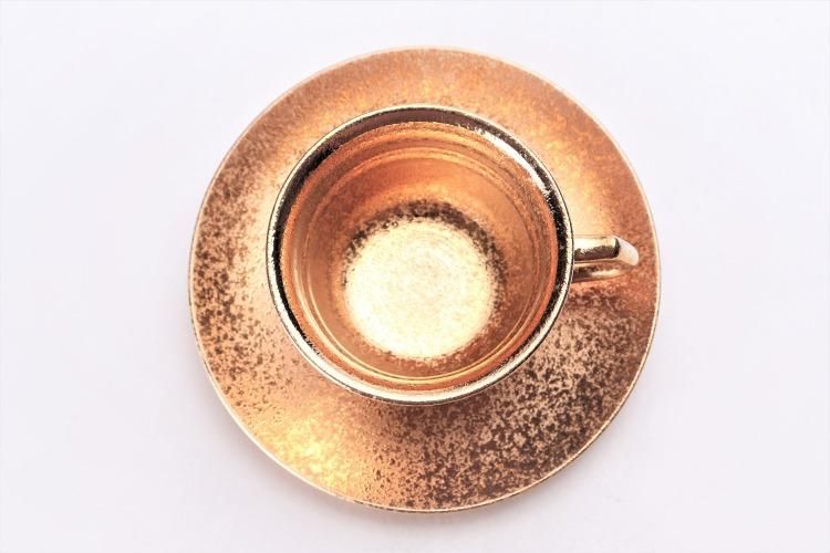 GOLDシリーズ 千段コーヒー碗C/S (化粧箱入り) GOLDシリーズ 千段コーヒー碗C/S (化粧箱入り)