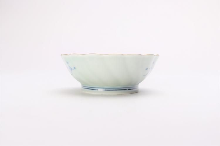 【WEB限定】 瀬兵窯 古伊万里菊割小鉢 工芸品