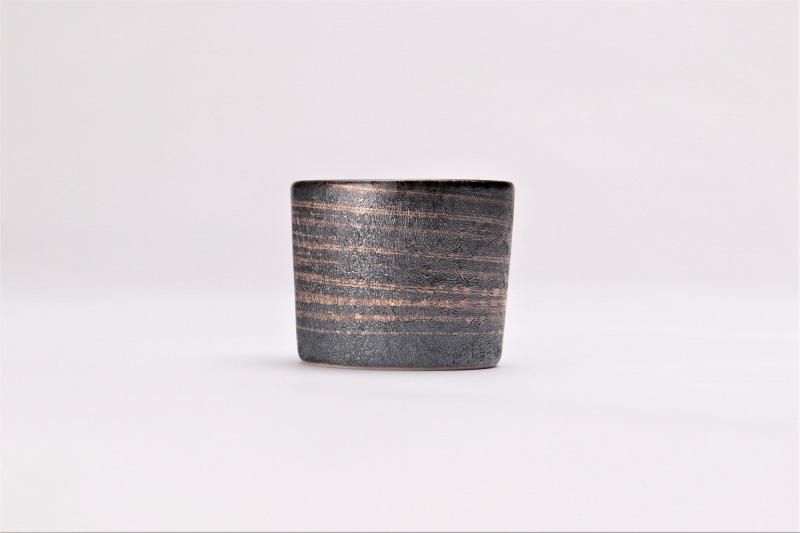 陶悦窯 晶金かすり 突立片口注器(小)セット