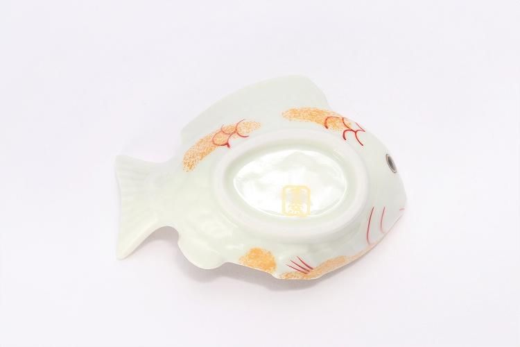 〇幸楽窯 錦金たたき鯛形小付 - 有田焼の通販サイト 丸兄商社