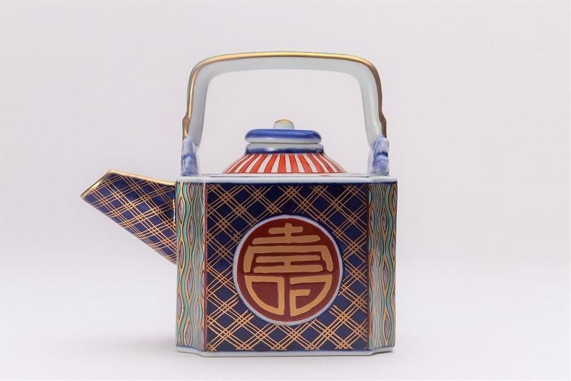 ARITA PORCELAIN LAB 染錦丸紋寿 屠蘇器 ARITA PORCELAIN LAB 染錦丸紋寿 屠蘇器