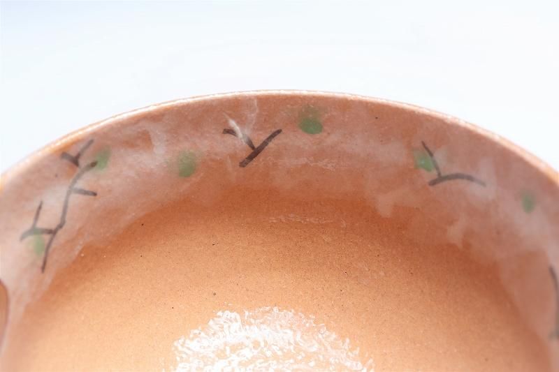 田庄陶苑 錦春秋 抹茶碗(木箱付)