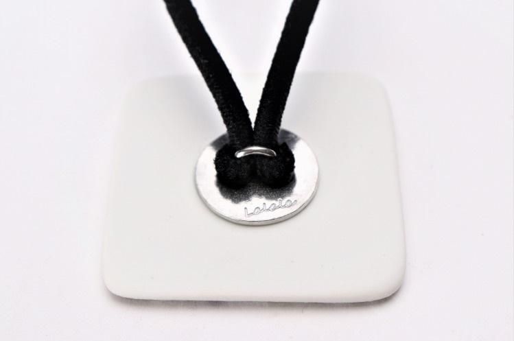 ヘアゴム　No.321 ☆楽々シリーズ スタッズ(青) ヘアゴム(大) - 有田焼の通販