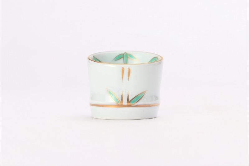 【美品】有田焼　幸楽窯　錦色絵山水　小皿　小鉢　5客 幸楽窯 錦色絵山水千代口